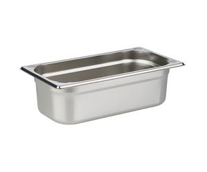 APS 81304 GN 1/3 récipient, acier inoxydable Récipient Gastronorm, dimensions 175 x 325 mm/hauteur 1000 mm/volume 4.0 litres