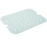 APS 82005 Grille d'égouttage GN - en polycarbonate pour bacs Gastronorm, adaptée au GN 1/2 - Dimensions : 26,8 x 20,8 cm, hauteur : 2 cm