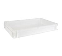 APS 82442 Boîte à pâte - Boîte à boules à pizza empilable Capacité 14 l Dimensions intérieures 56,5 x 36,5 cm Pour garder au frais et fermenter les boules de pâte de manière professionnelle