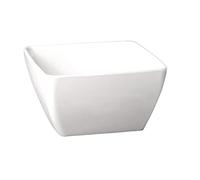 APS Germany Bol carré GF136 en mélamine Blanc pur 19 cm