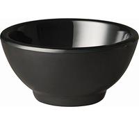 APS gf141 Mélamine Bol rond, Pure Noir