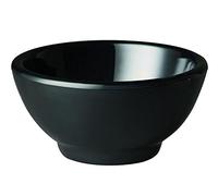 APS 83454 Bol PURE, Ø 13 cm, hauteur 6,5 cm, mélamine, noir