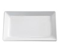 APS 83597 Plateau Pure, 40 x 30 cm, hauteur 3 cm, mélamine, blanc