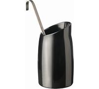 APS 83868 Pot à sauce CASUAL, Ø 12 cm, H : 21,5 cm, mélamine noire, 1 litre