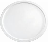APS 83869 Plateau Pure, Ø 38 cm, hauteur 2,5 cm, mélamine, blanc