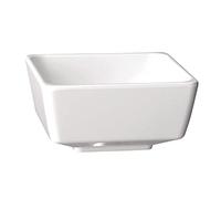 APS 83916 Bol FLOAT, 19 x 19 cm, hauteur 9,5 cm, mélamine, blanc