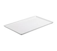 APS 83923 Plateau GN 1/1 « Float », 53 x 32,5 cm, hauteur 3 cm, mélamine, blanc