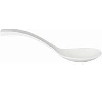 APS 84035 Cuillère à salade, 8 x 7 cm, longueur 24 cm, mélamine, blanc