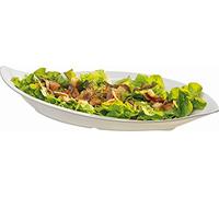 APS 84200 Coupe LEAF, 42 x 19,5 cm, hauteur 6,5 cm, 1 litre, mélamine, blanc