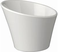 APS 84216 Bol CASUAL, Ø 12 cm, hauteur 7,5/9,5 cm, mélamine, blanc