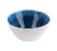 APS 84677 Blue Ocean Blue Ocean Bol en mélamine Blanc/bleu Ø 15 x 7,5 cm 0,6 l