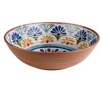 APS 84690 Saladier « Arabesque », beige/bleu, mélamine, 31 cm x 9 cm