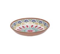 APS 84692 Arabesque Bol en mélamine Ø 22,5 cm Hauteur 4,5 cm 0,7 l, Terre Cuite/Décor