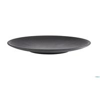 APS Germany Assiette plate en mélamine Ø 33 cm H 3,5 cm Noir