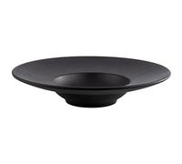 APS 85098 Nero Assiette en mélamine pour de nombreux plats Ø 29 cm