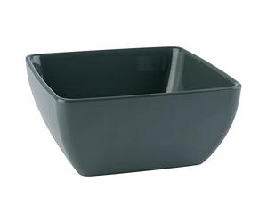 APS 85267 Bol en mélamine Pure Color pour les plats en quadruple Vert olive 25 x 25 x 12 cm 3,8 l