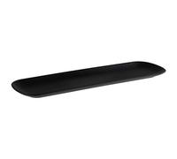 APS 85275 Plateau GN 2/4 -NERO- en noir, 53 x 16,2 cm, Hauteur 2,5 cm