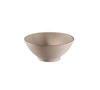 APS 85411 Nero Bol en mélamine 0,5 l Ø 16 cm Hauteur 6,5 cm