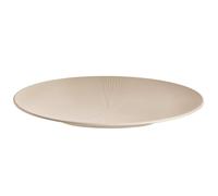 APS 85423 Assiette - NERO - Ø 42 cm, H : 3,5 cm, mélamine sable, empilable, lavable au lave-vaisselle, incassable, robuste et élégante