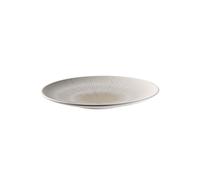 APS 85505 Assiette bleue Ø 33 cm, hauteur 3,5 cm, mélamine blanc/beige