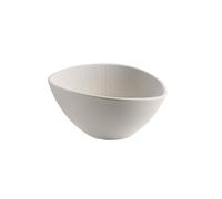 APS 85520 Bol BLUSH, mélamine, 19 x 16,5 cm, hauteur 9 cm, blanc/beige