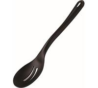 APS 88608 Cuillère de service, 12 x 7 cm, manche 23 cm, polyamide, résistante à la chaleur jusqu'à 220 °C, noire
