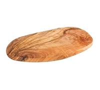 APS 906 Plateau de service « OLIVE », 35 x 20,5 cm, hauteur 1,5 cm, bois d'olivier, variations naturelles de forme, de veinage et de taille