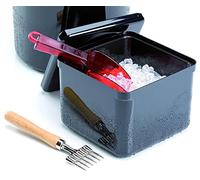 APS 93200 Bac à glace avec égouttoir, 20 x 20 x 17 cm, 3,4 ltr