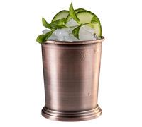 APS 93327 Tasse Julep Mug, verre à cocktail, 350 ml, acier inoxydable, aspect cuivre antique