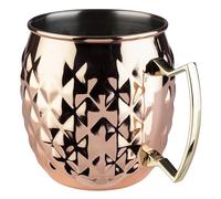 APS 93332 Verre à cocktail MOSCOW MULE, 500 ml, acier inoxydable, aspect cuivré