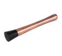 APS 93362 Pilon de bar avec poignée ergonomique pour presser les fruits, écraser le sucre cube, pilon à cocktail, pic à glace, Ø 3,5 cm, L 20,5 cm, acier inoxydable