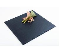 APS Germany Plaque d'ardoise naturelle plate 25 x 25 cm épaisseur 4-7 mm