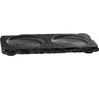 APS Ardoise naturelle Plaque/dessous de plat en ardoise naturelle, hauteur : 7 mm, longueur : 150 mm