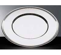 APS Assiette de présentation Ø 33 cm 18/8 Acier Inoxydable