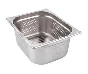 APS bacs GN perforés 32,5 x 26,5 cm, Tiefe: 150 mm acier inoxydable, 9,5 Liter