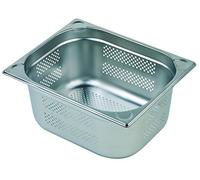 APS 81909 Récipient GN 1/1, perforé, acier inoxydable Récipient Gastronorm, dimensions 325 x 530 mm/hauteur 150 mm