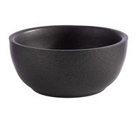 APS Bol Levante - Ø 9,5 cm, hauteur : 4,5 cm, acier inoxydable, couleur : gris, noir 0,14 l double paroi