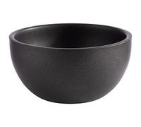 APS Bol - Levante - Diamètre : 17 cm - Hauteur : 8,5 cm - Acier inoxydable - Couleur : gris noir 0,9 l - Double paroi
