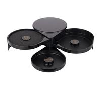 APS bordeur à verres "rimmer" 20 x 7,5 cm ABS, noir