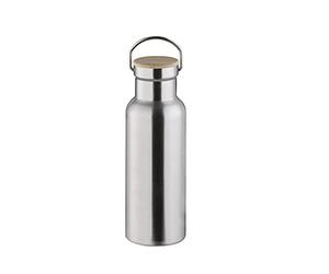 APS Bouteille d'eau en acier inoxydable durable de haute qualité, bouteille d'eau de 500 ml avec poignée de transport et joint de remplacement/bouteille.