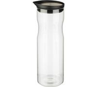 APS Carafe en verre avec couvercle 1,2 litre verre/inox