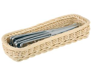 APS CF301 Panier en rotin polypropylène Longueur 10 cm