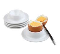 APS Coquetier EGGY, en mélamine, blanc, set de 4