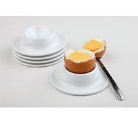 APS Coquetier, en mélamine, blanc, set de 4