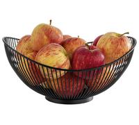 APS Germany Panier SVART 30424, métal noir, 29,5 x 25,5 x 13,5 cm