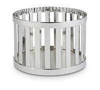 APS corbeille / support Ø 15 cm, H: 10,5 cm Metall, chromé