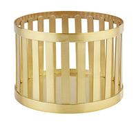 APS corbeille / support Ø 15 cm, H: 10,5 cm Metall, Gold-Look