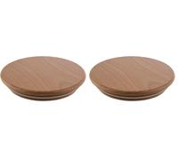 APS Couvercle bois Ø 11 cm pour bocal Weck (Lot de 2)