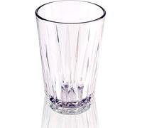 APS Crystal 10503 Gobelet en plastique Tritan de qualité supérieure de 0,2 l, sans BPA, empilable, verre réutilisable incassable, réutilisable et passe au lave-vaisselle, 200 ml, transparent