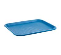 APS Fast Food Plateau de service 35 x 27 cm bleu